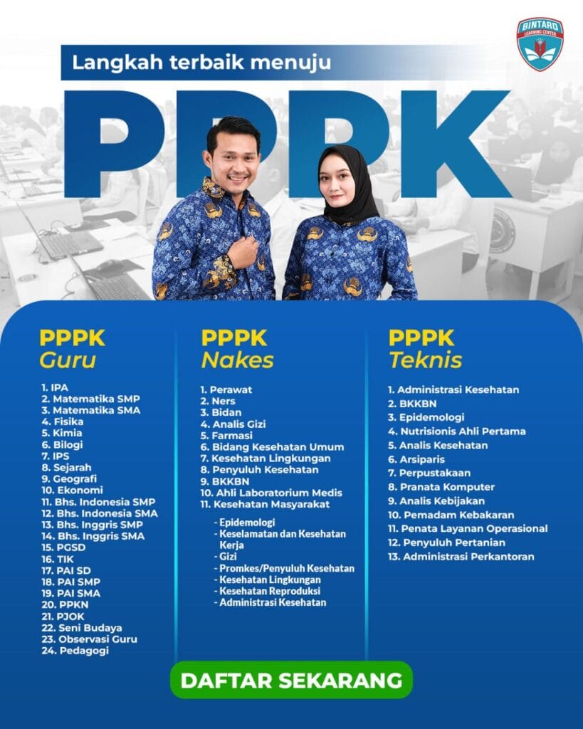 Satu Langkah Terbaik Menuju PPPK 2024!
